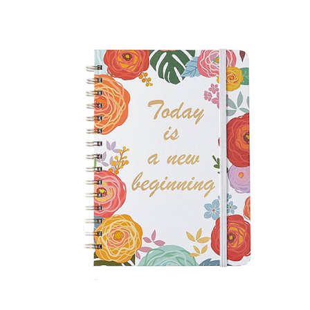 Side Ukentlig Plan Notatbok Daglig Plan Notatbok Engelsk Selvdisiplin Klokke Inn Notatbok A Spiral Planlegger Notatbok Holdbar