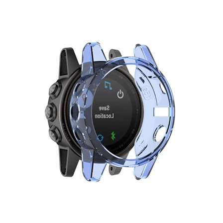 Garmin Fenix 5S / 5S Plus genomskinligt skydd - Transparent Blå