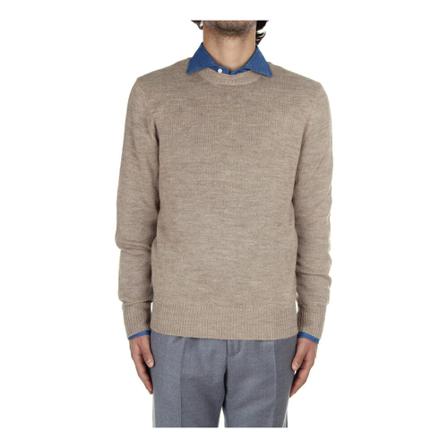 Ballantyne Ballantyne V2P000 7W094 14057 Crew Man Beige inbo, Herre Strik