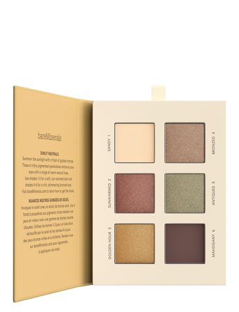 bareMinerals Mineralist Eyeshadow Palette Sunlit 7.8 Gr - Multi/patterned - 112.6 G