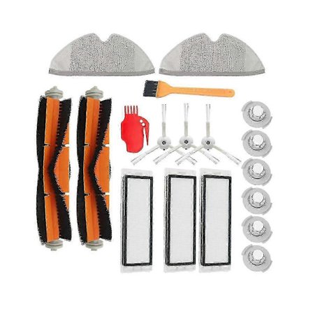 Lämplig för HEPA-filter Sidoborste Huvudborste för MI Robotdammsugare 2 S50 S51 Dammsugardelar Ac