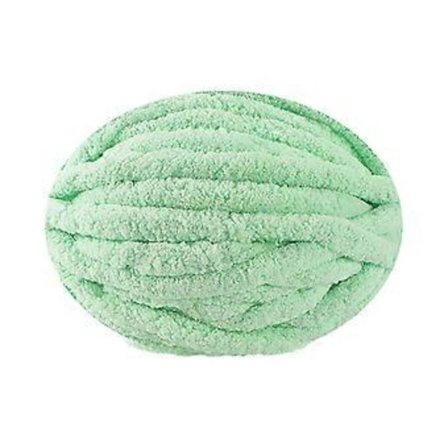 Regnbue Chenille Garnpakke til Håndarbejde Skab Smukke Halstørklæder, Huer og Mere Sikkert og Holdbart Blødt Hæklegarn 03 aquagrøn