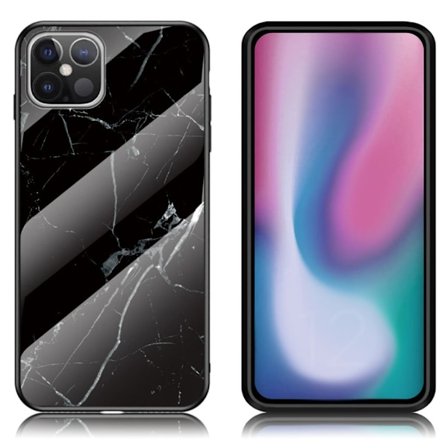 Fantasy Marmor iPhone 12 Pro Max skal - Blå