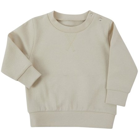 Larkwood Baby Hållbar Sweatshirt 6-12 Månader Ljus Sten