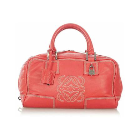 Loewe Pre-owned, Pre-owned Handbags Roze, Dames, Maat:ONE Size