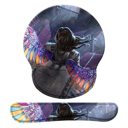 Ergonomisk musematte med håndleddsstøtte i memory foam, Persona