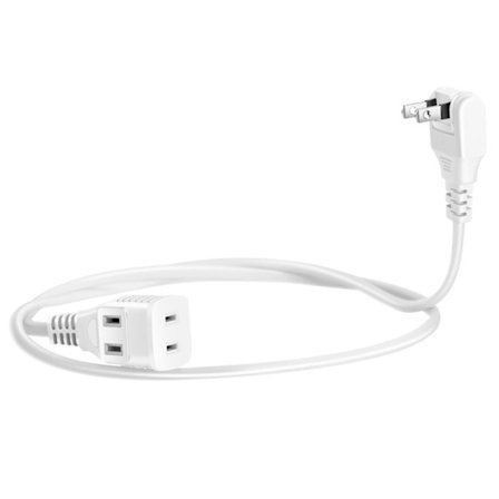 180 graders roterende stik stikkontakt 1 til 2 strømspændingsledning til rejser og hjemmebrug Praktisk 110V 220V