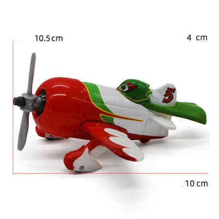 Disney Pixar Bilar Och Plan Lot Blixten 1:55 Diecast Modell Leksaker Gåva Lös Bil