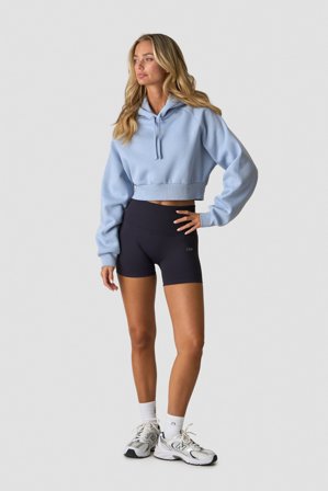 ICANIWILL - Everyday Cropped Hoodie Light Violet Slate - Dam - Träningskläder från ICIW