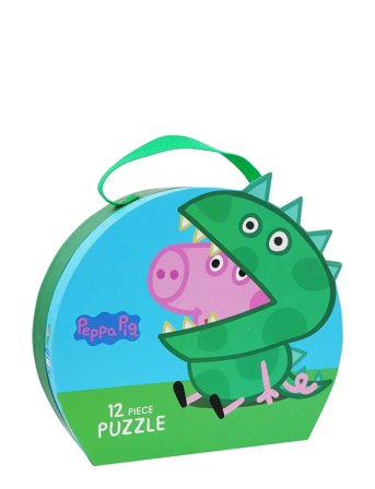 Peppa Pig - George Puzzle Suitcase Patterned Barbo Toys
