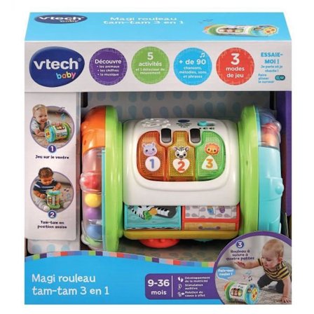 VTECH MAGI TAM-TAM ROLLER 3 IN 1