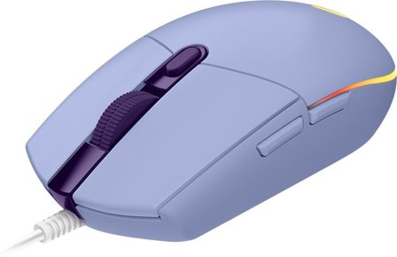 Logitech Gaming Mouse G102 LIGHTSYNC - mus - USB - lilla