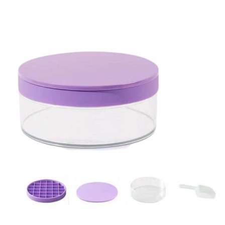 Multifunksjonell Silikon Isgitter Isbitform Stor