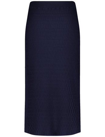 Gerry Weber Skirt Knit - Navy - 42