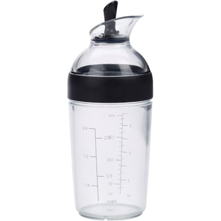OXO Good Grips Liten Salladsdressing Shaker - Svart, Liten