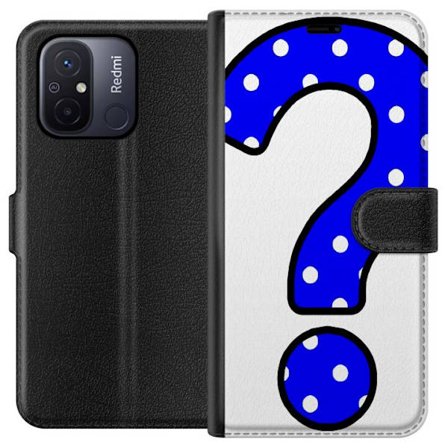 Kompatibel Tegnebogsetui til Xiaomi Redmi 12C Spørgsmålstegn Fyndiq og CDON