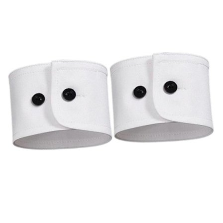 2 stk. falske manchetter aftagelige ærmemanchetter til sportstøj skjorter udendørs dragter