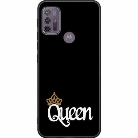 Motorola Moto G10 Svart Skal Queen 01