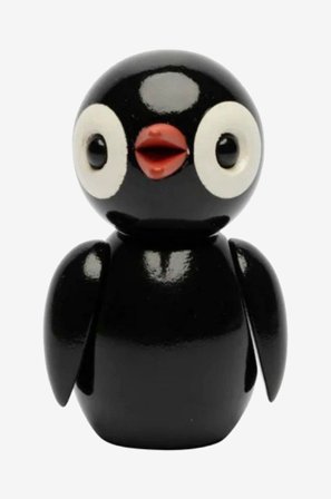 Spring Copenhagen - Dekorasjon i tre Spring Birds 6,5 cm - Svart - Pynteting - Fra Homeroom