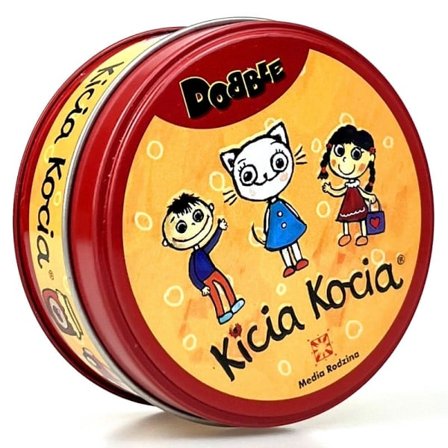 Spot it! Vanhemman ja lapsen juhlakorttipeli Kicia Cat Girl