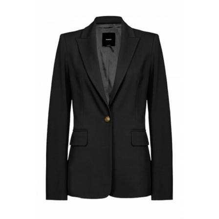 Pinko, Blazer Zwart, Dames, Maat:M,Viscose