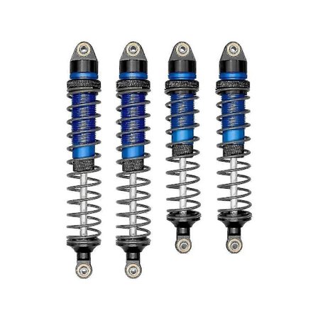 4 stk. Blå Metalldempere for Arrma 1/10 Senton Granite Big Rock RC Bil Oppgradering