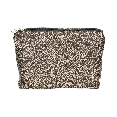 Borbonese, 932029i 15 Beauty bag Zwart, Dames, Maat:ONE Size