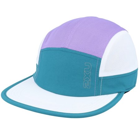 2XU - Blau 5panel Cap - Light Speed Cap Slate Green/Grape Fizz 5-Panel @ Hatstore