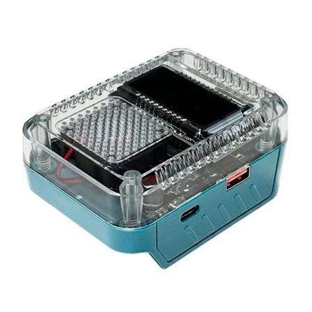 Profesjonell digital skjerm batteriadapteromformer PD3.1 Type C batteriadapteromformer for 28V batteri