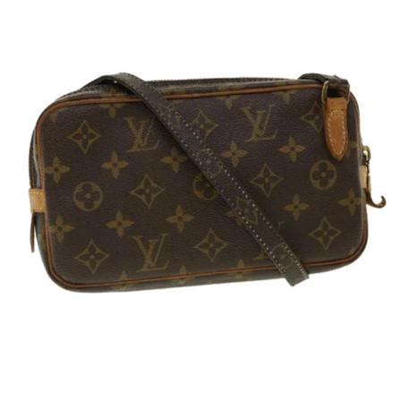 Louis Vuitton Vintage, Pre-owned Bag Bruin, Dames, Maat:ONE Size,leer