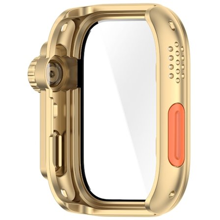 Herdet glassdeksel for Watch Fit 4 med integrert PC-skjerm skall, støtsikkert