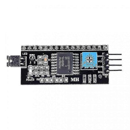 Iic I2c Twi Spi -liitäntäkorttimoduuli Pcf8574t 1602 Lcd Led -näytölle