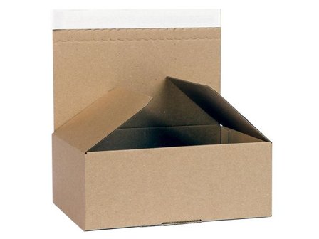 E-handelslåda 230x160x85mm - Lyreco - Emballage och lagerutrustning - Lådor och well - E-handelslådor