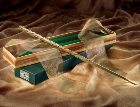 Hermiones Trollstav i Ollivanders Box