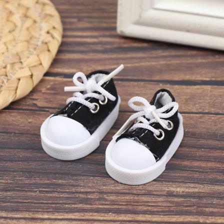 Dockskor 5 Cm Snörning Canvas Skor Tjejleksak För 30 Cm 1/6 Dol