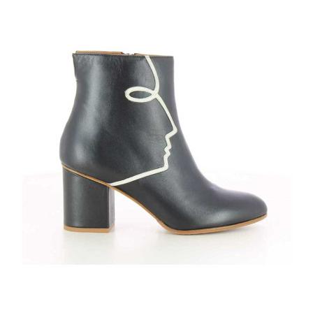 Atelier Content, Tona Boots Czarny, Kobieta, Rozmiar: 38 EU