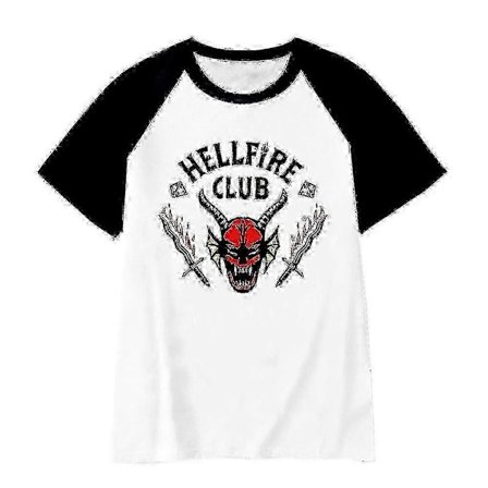 5-10 År Barn Stranger Things Säsong 4 Hellfire Club Eddie Kortärmad T-shirt Gåvor 0619