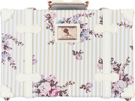 Uniwalker Koffert Retro Beige-Blomst 22x33cm_13"