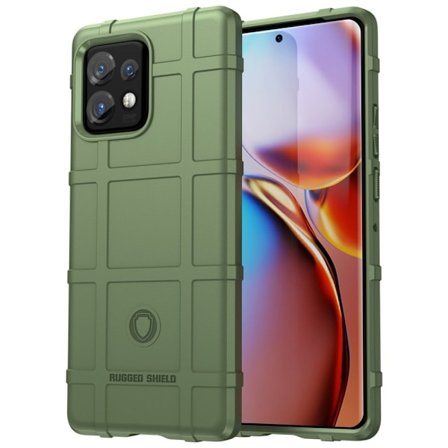 Rugged Shield Fodral Motorola Moto X40 / X40 Pro / Edge Plus (2023) - Grön