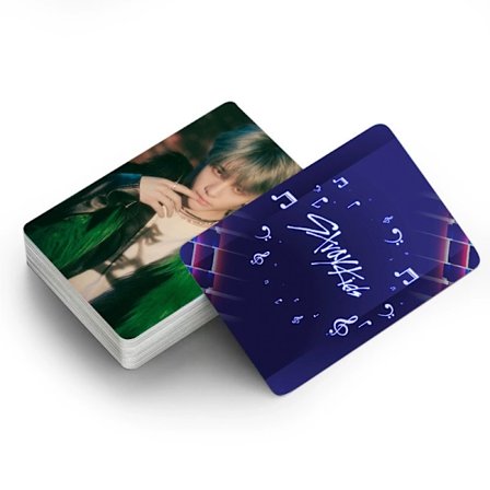 Nye Straykids dobbeltsidige 30 små kort, samlekort, LOMO-kort, støtte ins-kort