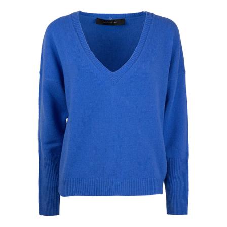 Federica Tosi Federica Tosi Sweaters Blue Blå, Dame