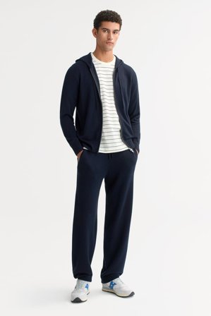 Soft Goat - Men's Pants - Men cashmere pants - S - Navy