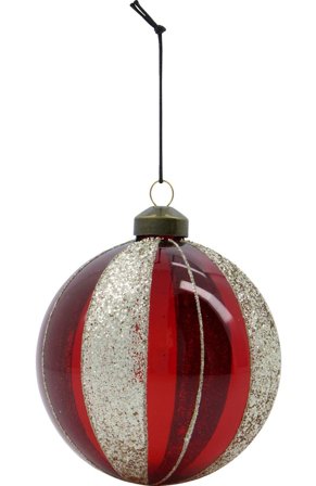 House Doctor Julekuler Mult Burgunder 4stk