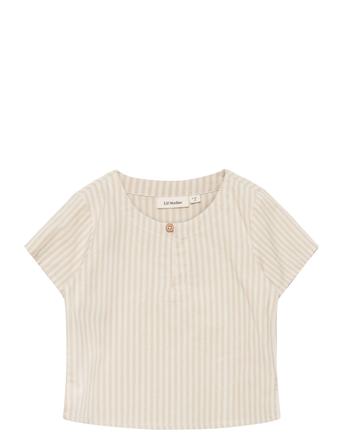 Nbmdiogo Ss Boxy Shirt Lil Lil'Atelier Cream