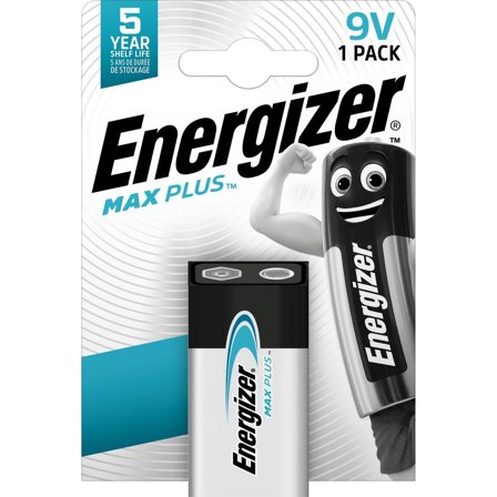 ENERGIZER Batteri Max Plus E 9V - Lyreco - Kontorsmaskiner - Batterier - E/9V