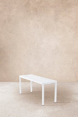 Jotex - Bank100 Cm Weiß - NÄS - Kaufe Gartensofas und -bänke bei Jotex