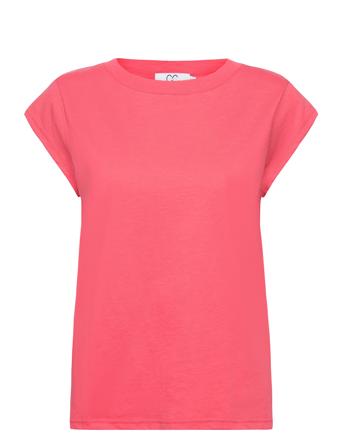 Cc Heart Basic T-Shirt T-shirts & Tops Short-sleeved Rosa Coster Copenhagen*Betinget Tilbud