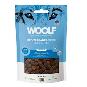 Woolf Soft Cubes Mediteranean Fish, 100g