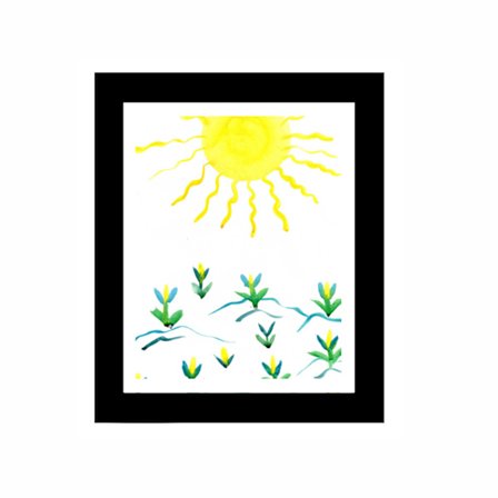 Barnekunst Tre-ramme Bilde-ram Dekorativ Bilde-ram Barnekunst-rammer