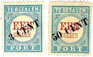 Holland 1881 - Portomærker NVPH P27-P28 - Postfrisk